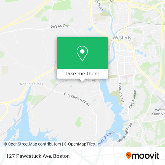 127 Pawcatuck Ave map