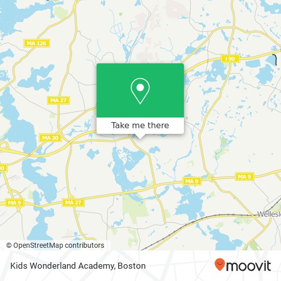 Mapa de Kids Wonderland Academy, 9 Tech Cir