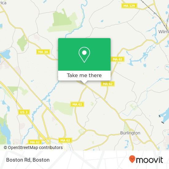 Boston Rd, Billerica, <B>MA< / B> 01821 map