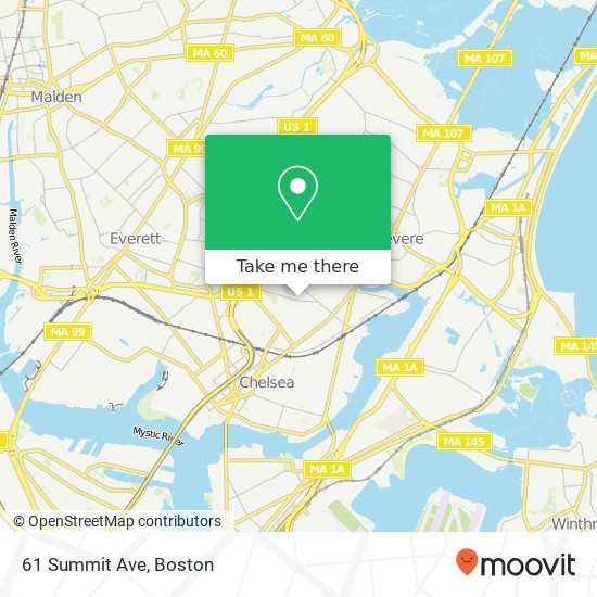 61 Summit Ave, Chelsea, MA 02150 map