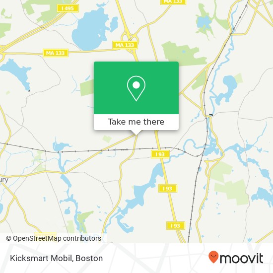 Mapa de Kicksmart Mobil, 1700 Shawsheen St