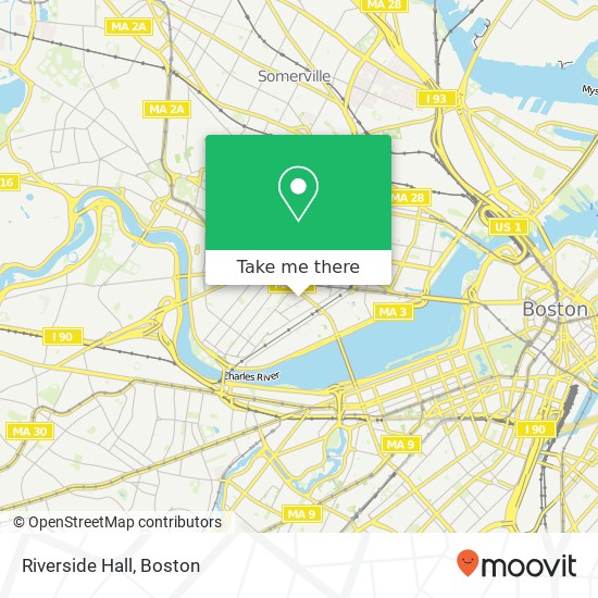 Mapa de Riverside Hall, 11 Green St