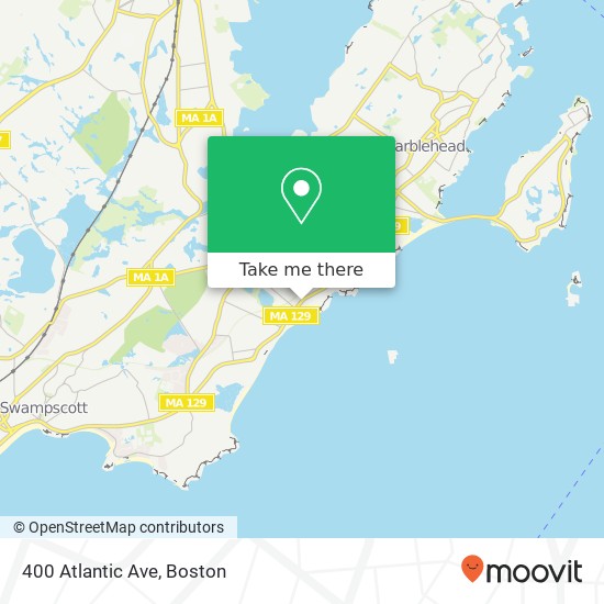 400 Atlantic Ave, Marblehead, MA 01945 map