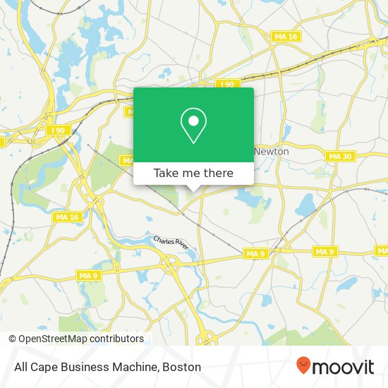 All Cape Business Machine, 29 Montclair Rd map