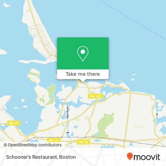 Schooner's Restaurant, 157 Nantasket Ave map