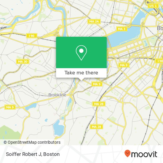 Mapa de Soiffer Robert J, 44 Binney St