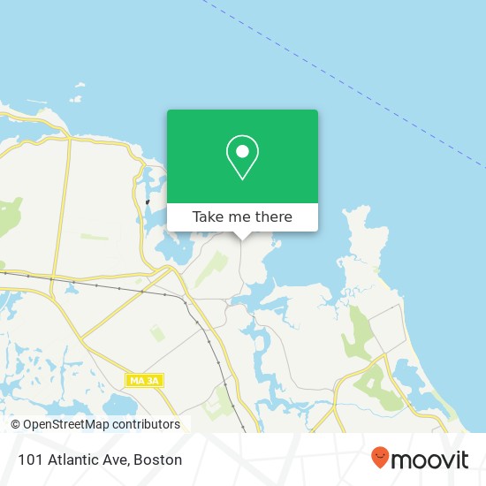 101 Atlantic Ave, Cohasset, MA 02025 map