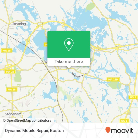 Mapa de Dynamic Mobile Repair, 237 Water St