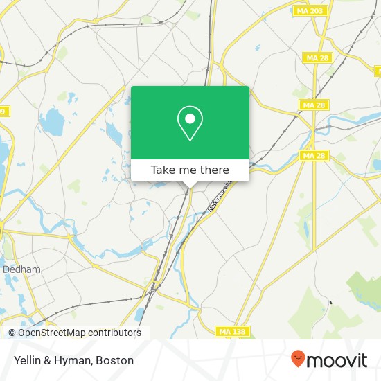 Mapa de Yellin & Hyman, 1259 Hyde Park Ave