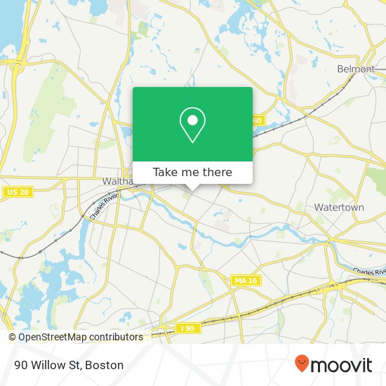 90 Willow St, Waltham, MA 02453 map