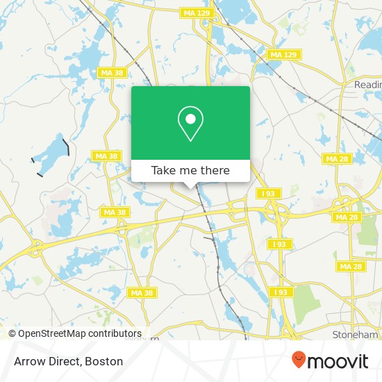 Arrow Direct, 12 Linscott Rd map