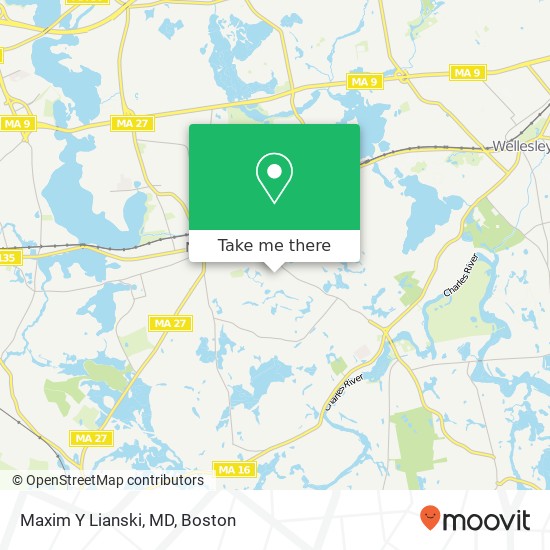 Maxim Y Lianski, MD, 67 Union St map