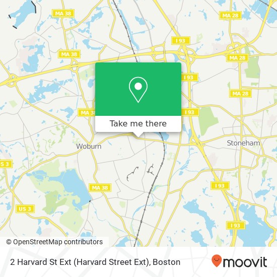 2 Harvard St Ext (Harvard Street Ext), Woburn, MA 01801 map