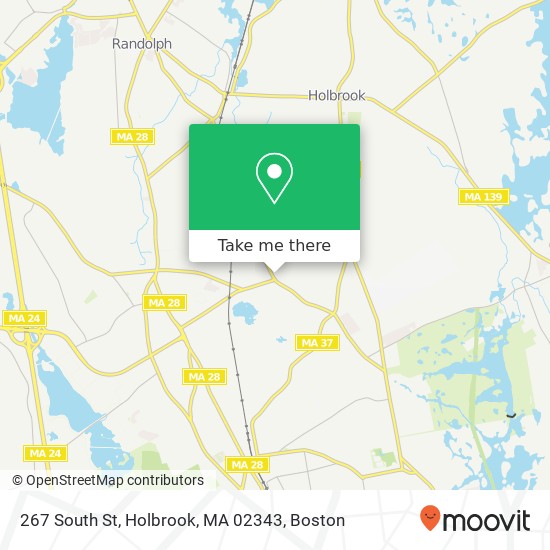 267 South St, Holbrook, MA 02343 map