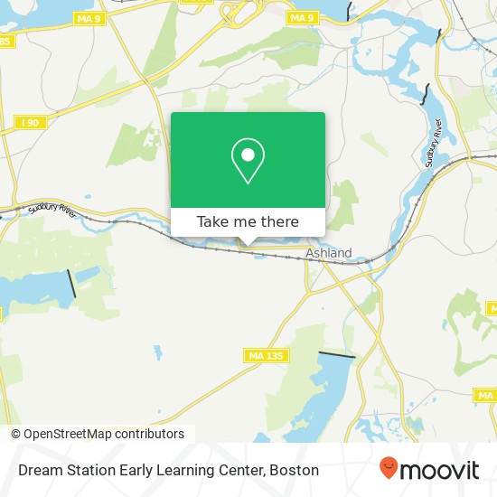 Mapa de Dream Station Early Learning Center, 350 Pleasant St