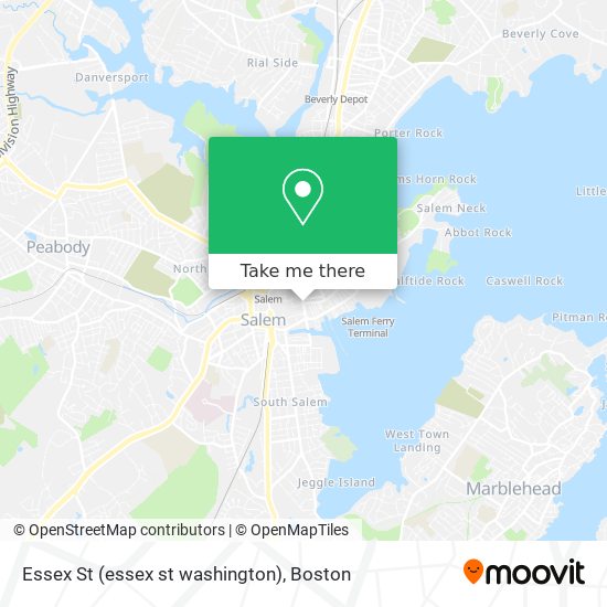 Essex St (essex st washington) map