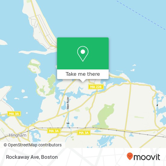 Rockaway Ave, Hull, MA 02045 map