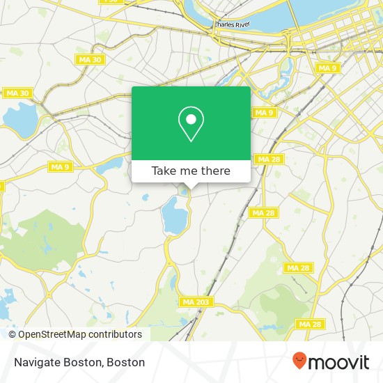 Mapa de Navigate Boston, 111 Perkins St