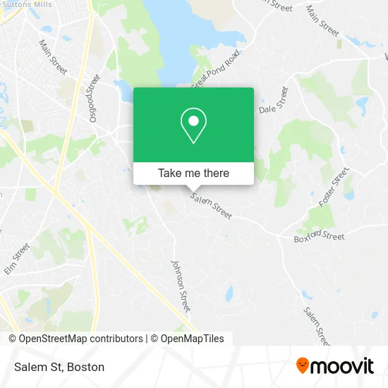 Salem St map