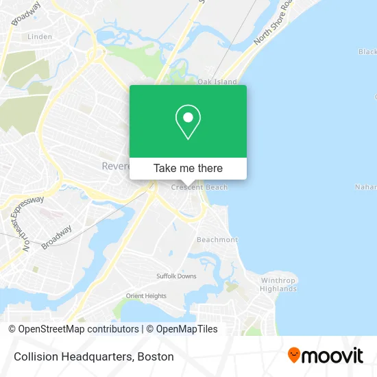 Collision Headquarters map