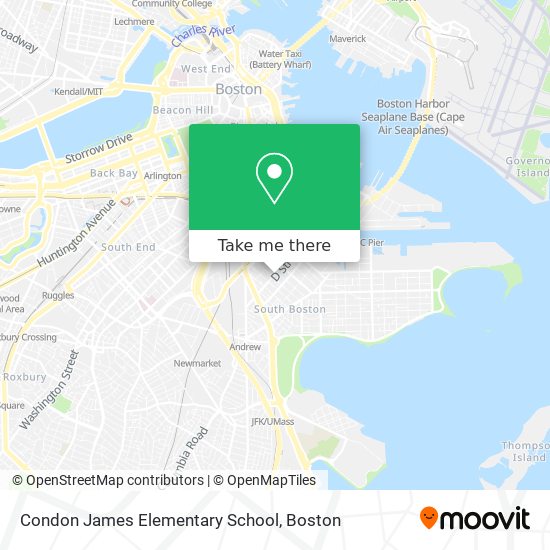 Condon James Elementary School map