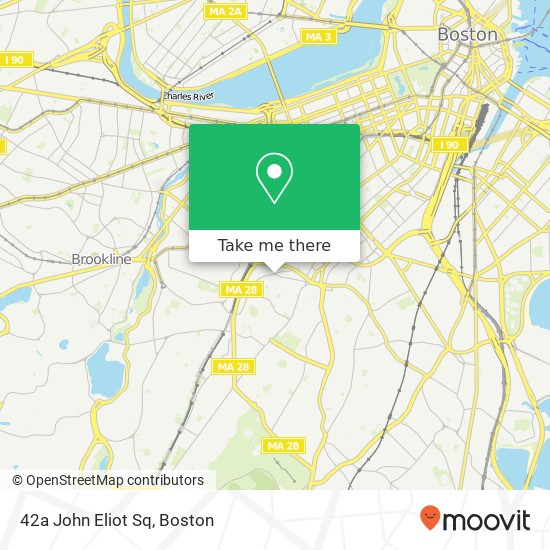 Mapa de 42a John Eliot Sq