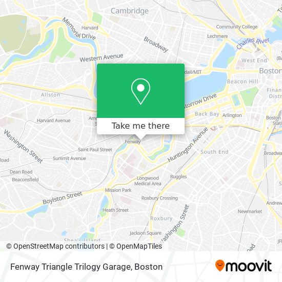 Fenway Triangle Trilogy Garage map