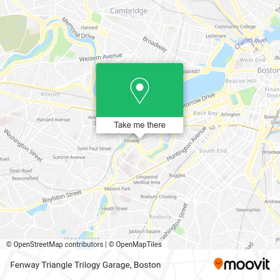 Fenway Triangle Trilogy Garage map