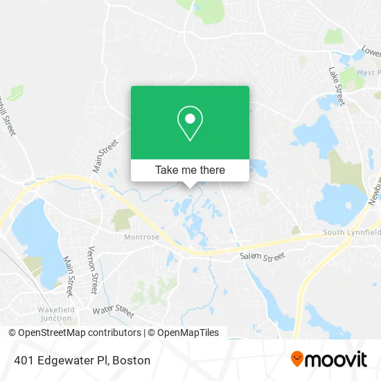 401 Edgewater Pl map