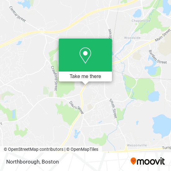 Northborough map