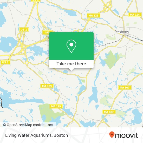 Living Water Aquariums, 7 Granite Ct map