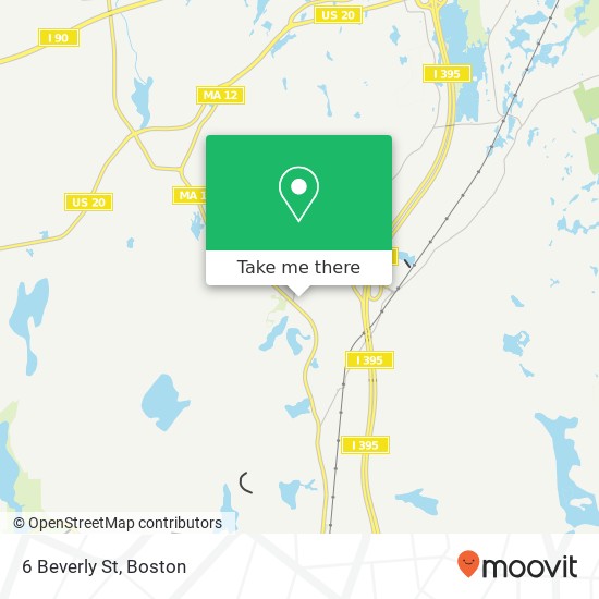 6 Beverly St, Oxford, <B>MA< / B> 01540 map