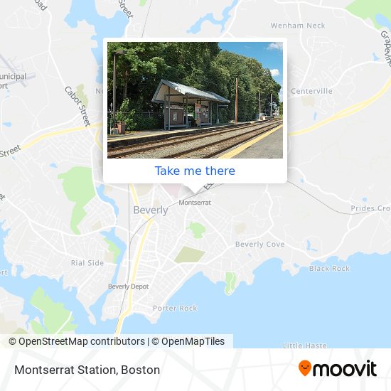 Montserrat Station map
