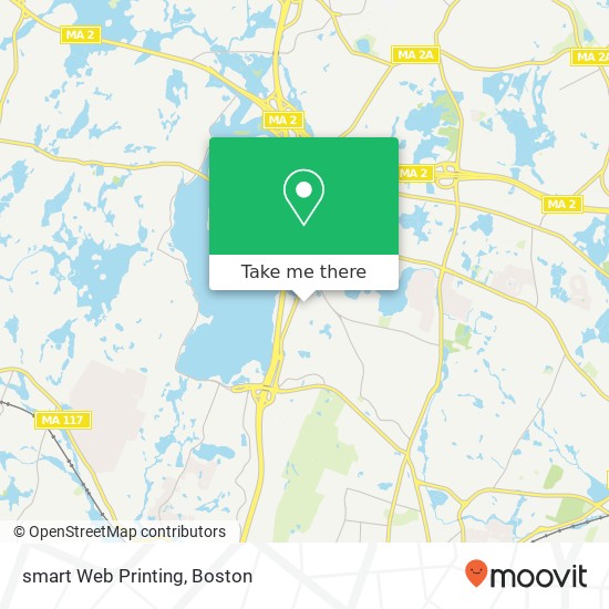 smart Web Printing map