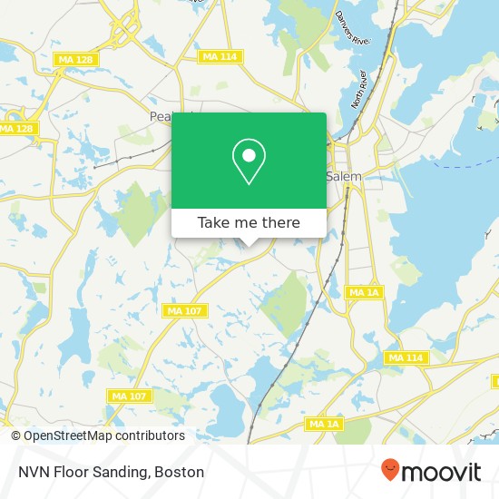 Mapa de NVN Floor Sanding, 17 Crowdis St