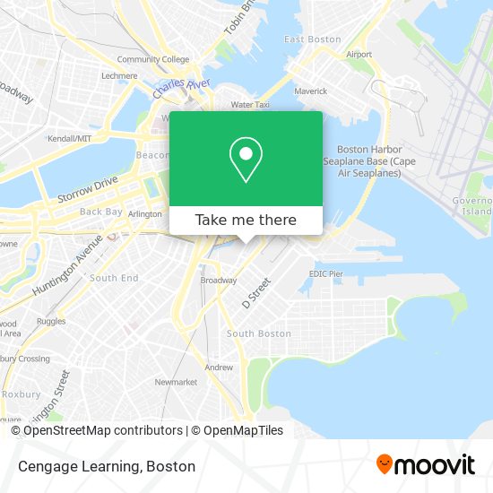 Cengage Learning map