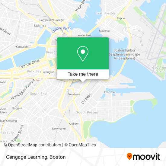 Cengage Learning map