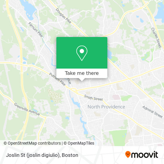 Mapa de Joslin St (joslin digiulio)