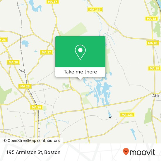 195 Armiston St, Brockton, MA 02302 map