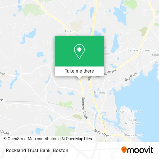 Rockland Trust Bank map