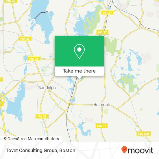 Tovet Consulting Group, 270 Centre St map