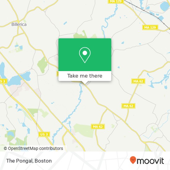 The Pongal, 786 Boston Rd map