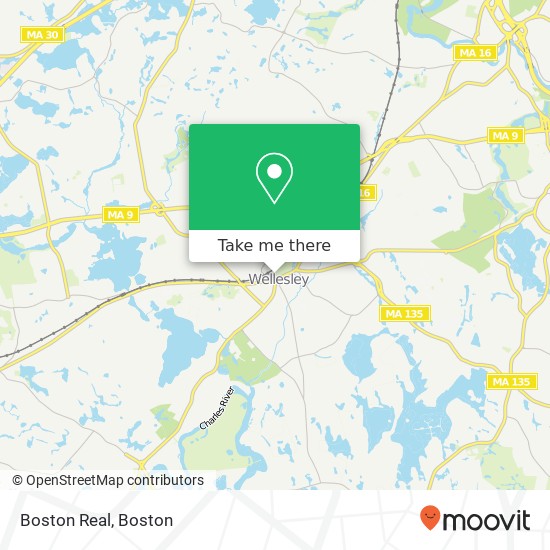 Mapa de Boston Real, 8 Grove St