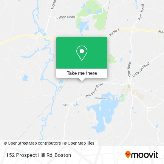 152 Prospect Hill Rd, Harvard, MA 01451 map