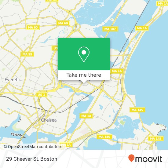 29 Cheever St, Revere, MA 02151 map