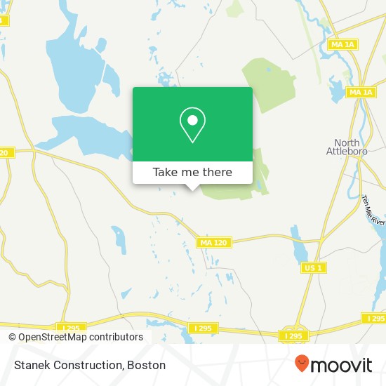 Mapa de Stanek Construction, 177 Fales Rd