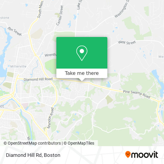Diamond Hill Rd map