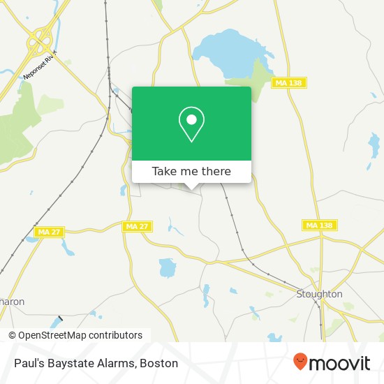 Mapa de Paul's Baystate Alarms, 292 Bailey St