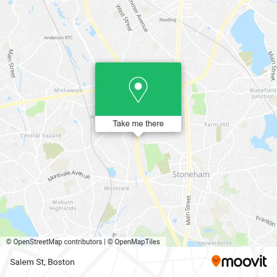 Salem St map