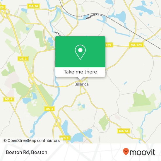 Boston Rd, Billerica, MA 01821 map